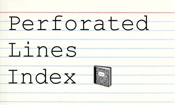 Perforated Lines logo.