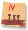 Holly Duthie's drawing of a letter when she was five years old.