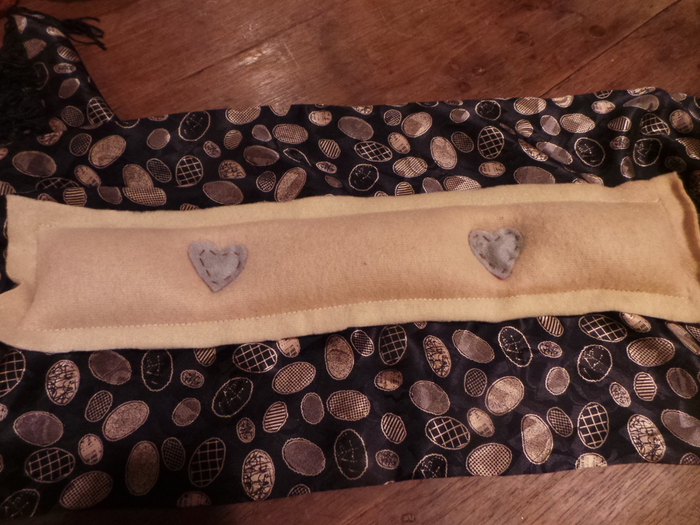 One of the scarves I made this year as gifts.