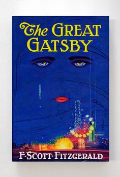 An animated old cover of The Great Gatsby. An animated old cover of The Great Gatsby.