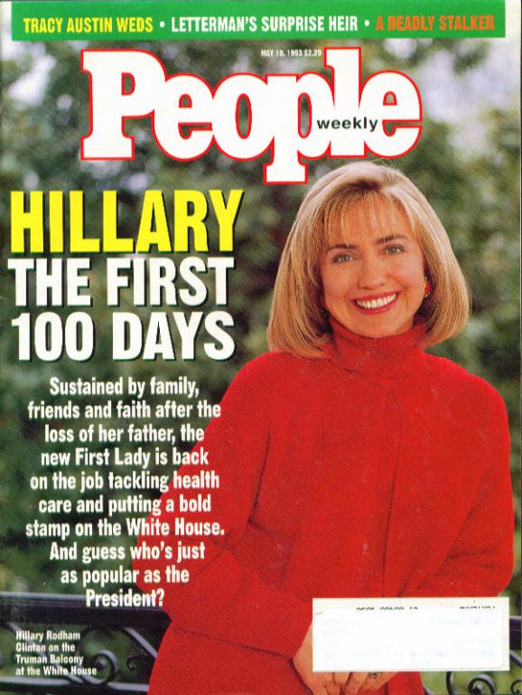 Hillary Clinton on the Cover of People.