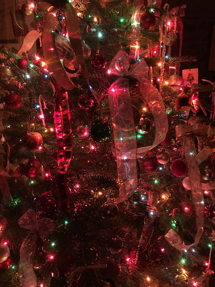 A tree full of lights to brighten your day, indefinitely.