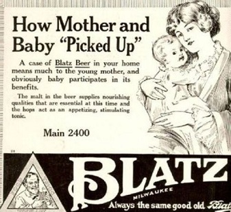 Taking the baby for a walk.