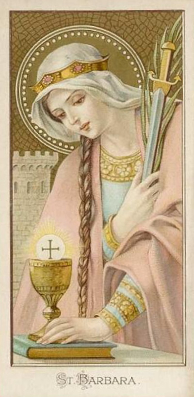 The original St. Barbara.