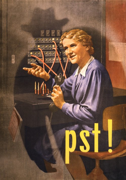 The enemy is listening.