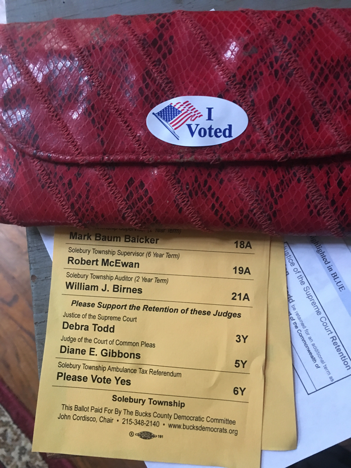 One citizen, one vote.