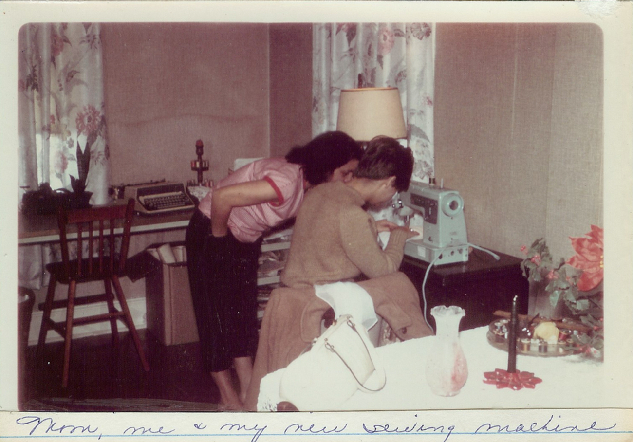 My mother and me, 1966.