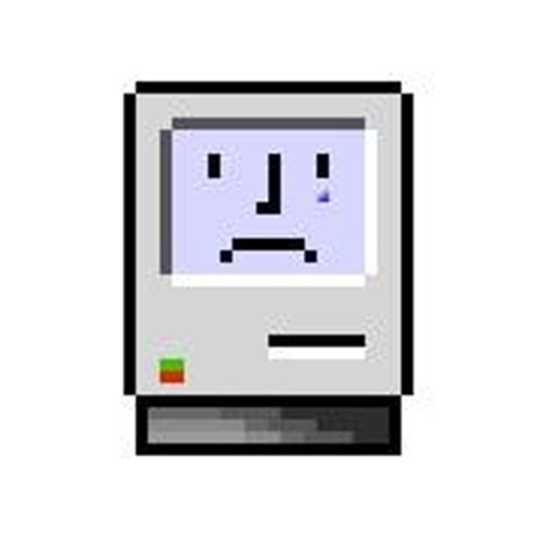 The proverbial Sad Mac.