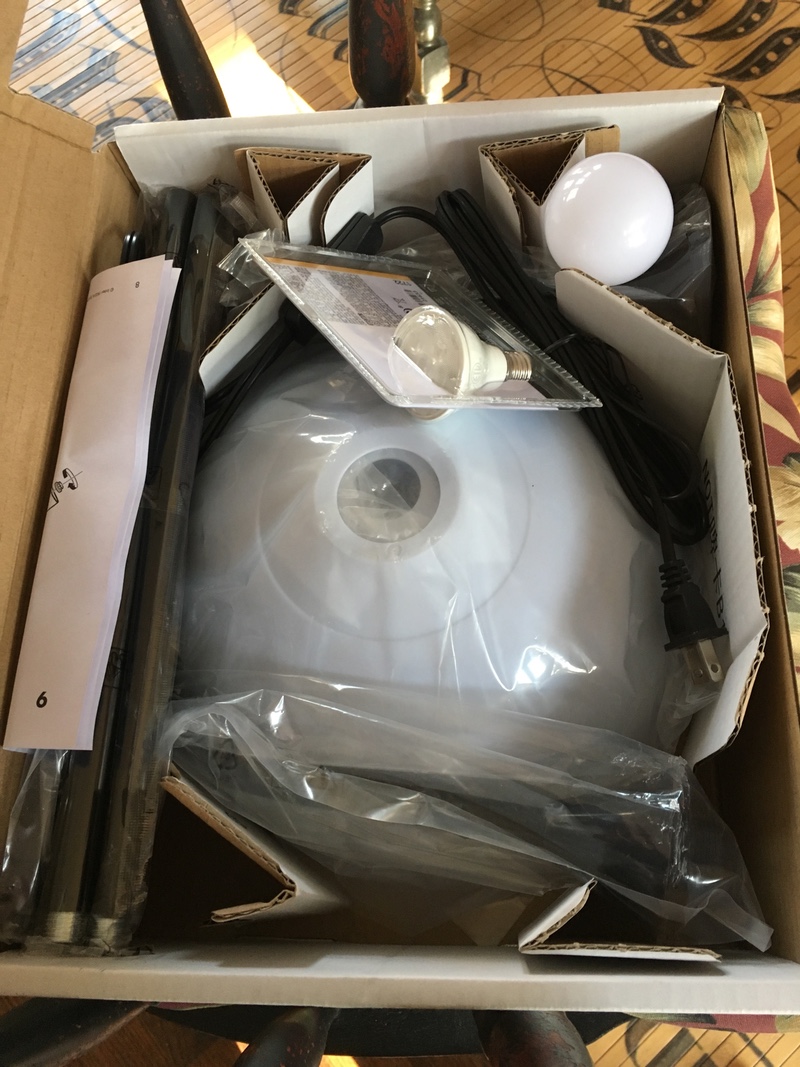 A lamp-to-be or Not. I crack myself up sometimes. A lamp-to-be or Not. I crack myself up sometimes.