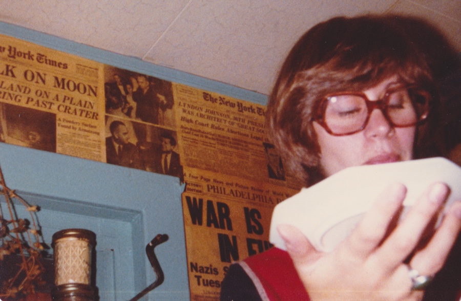 Precious papers on the wall. Precious papers on the wall.