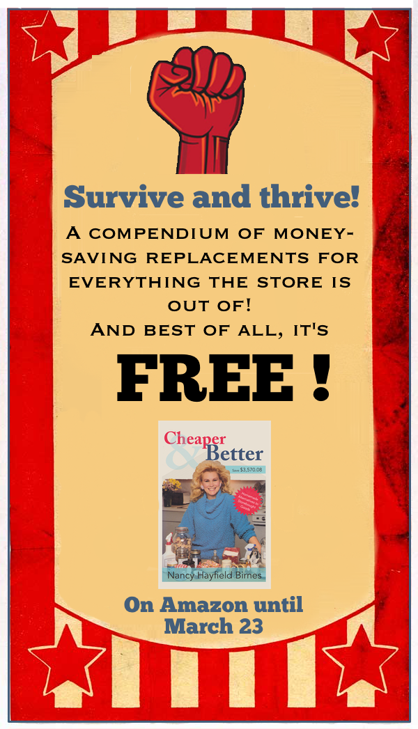 Cheaper & Better ad for free copy.